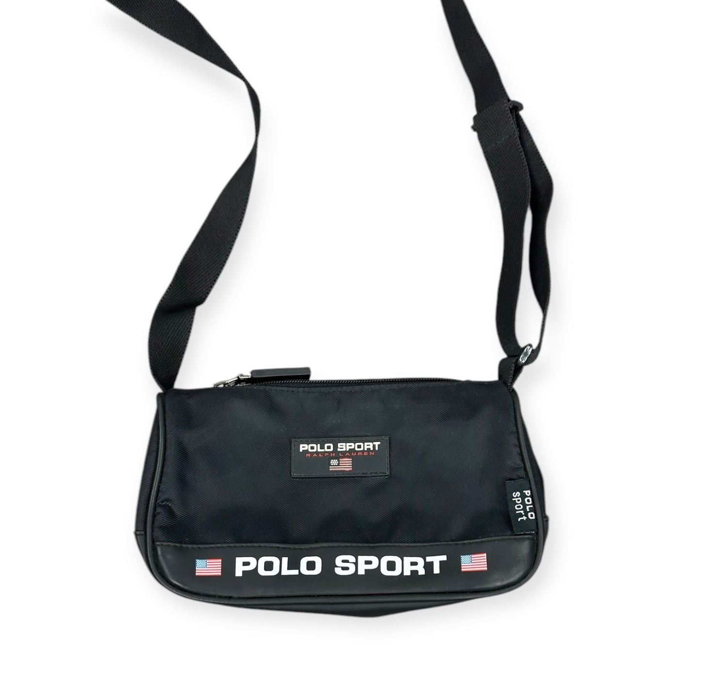 Ralph Lauren Polo Sport Vintage black Messenger Bag
