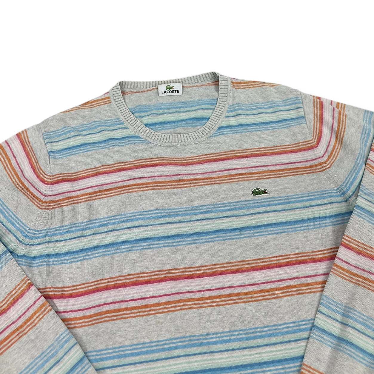 Lacoste Vintage grey knit Longsleeve