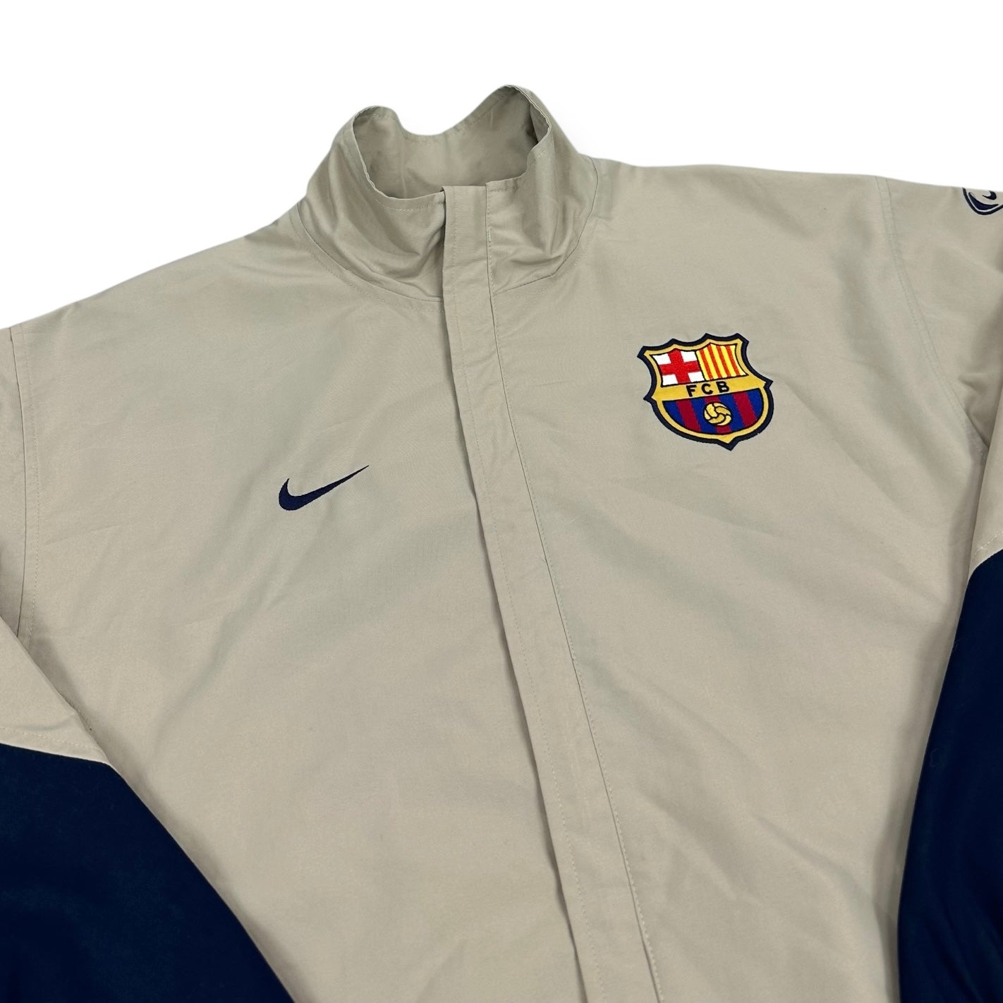 Nike Vintage beige FC Barcelona Trackjacket