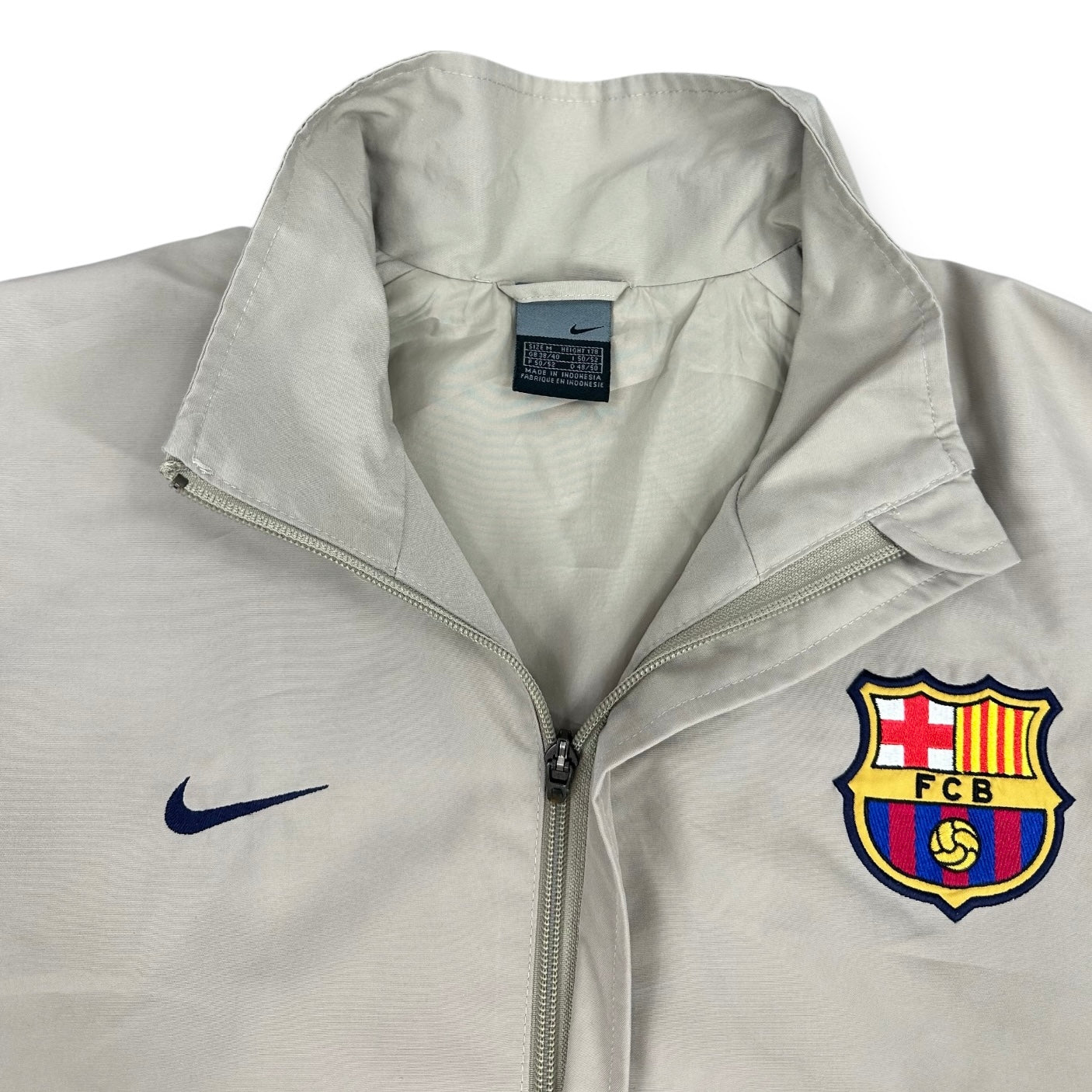 Nike Vintage beige FC Barcelona Trackjacket