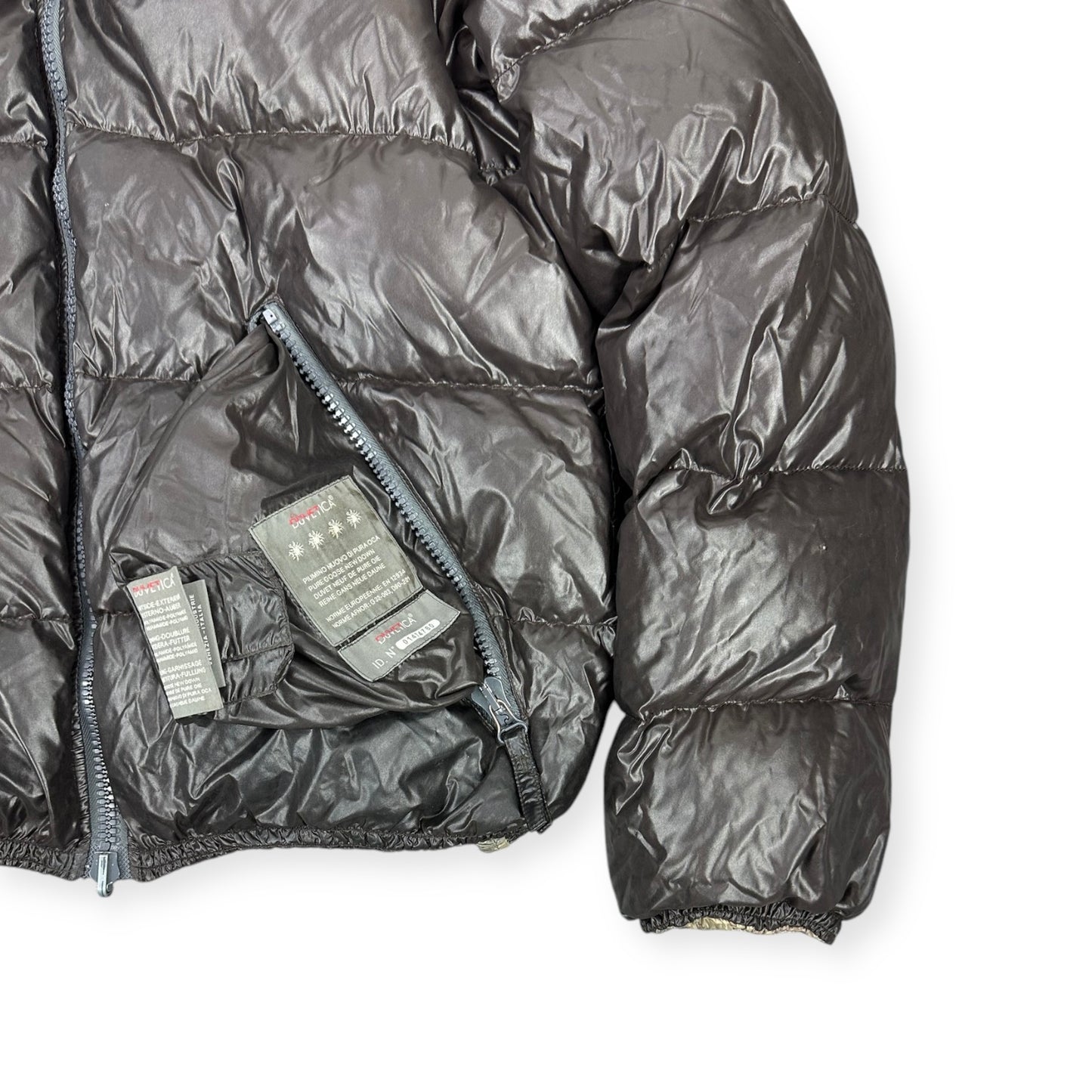 Duvetica Vintage reversible brown winter Jacket