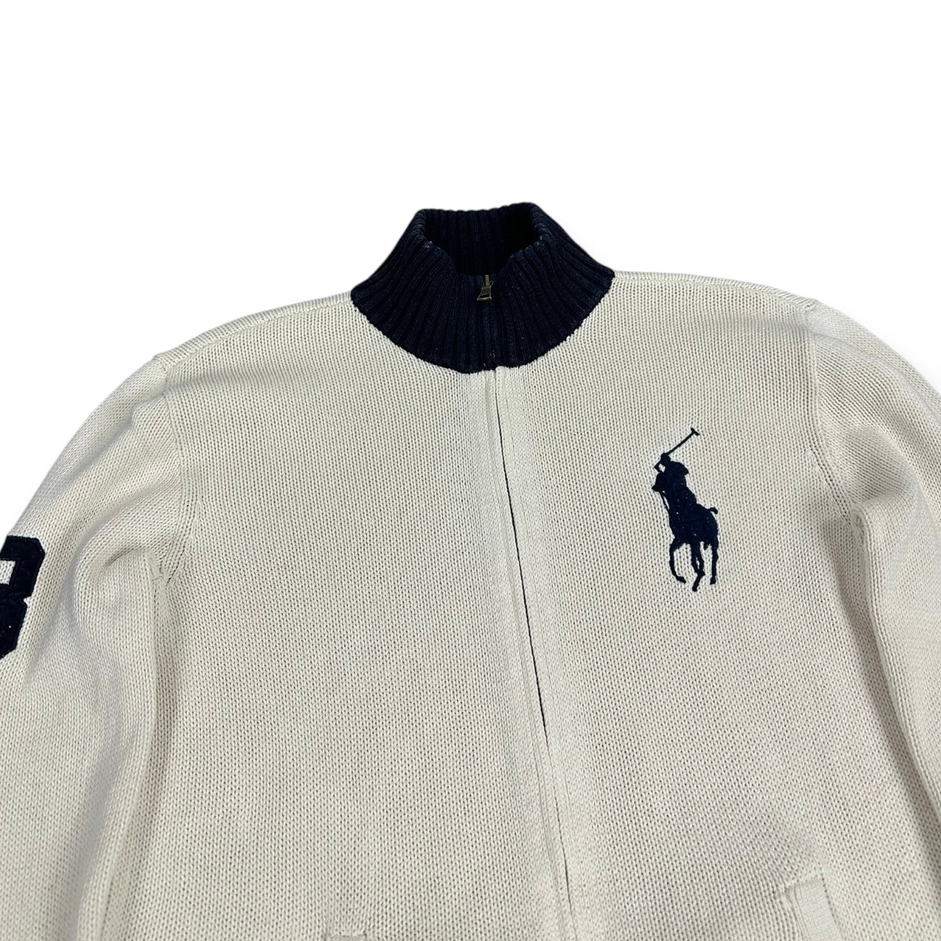 Polo Ralph Lauren Vintage creme Sweatjacket