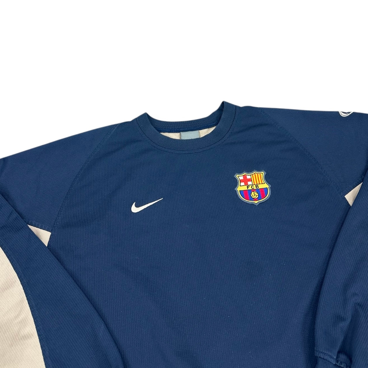 Nike Vintage navy blue FC Barcelona Sweatshirt