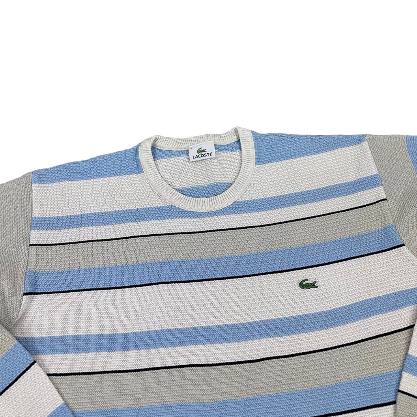 Lacoste Vintage babyblue knit Sweatshirt