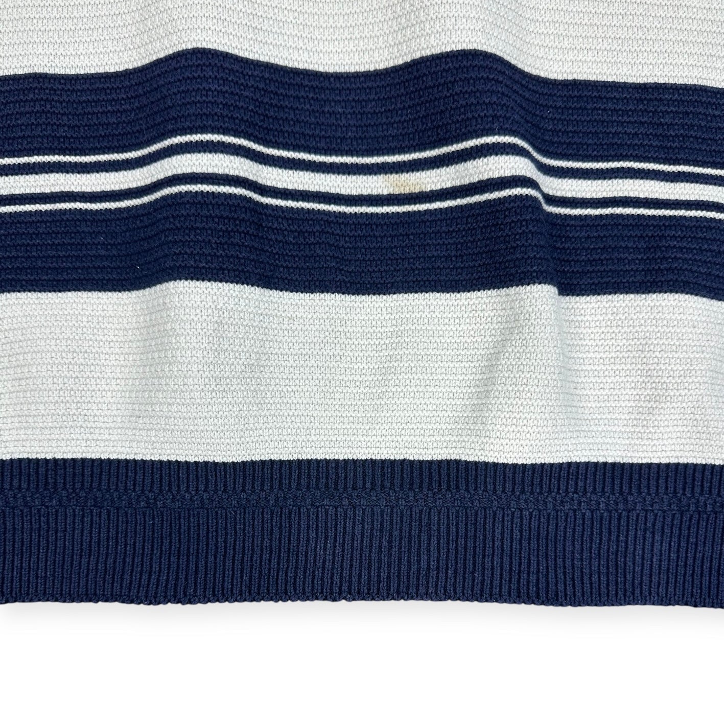 Lacoste Vintage white knit Sweatshirt
