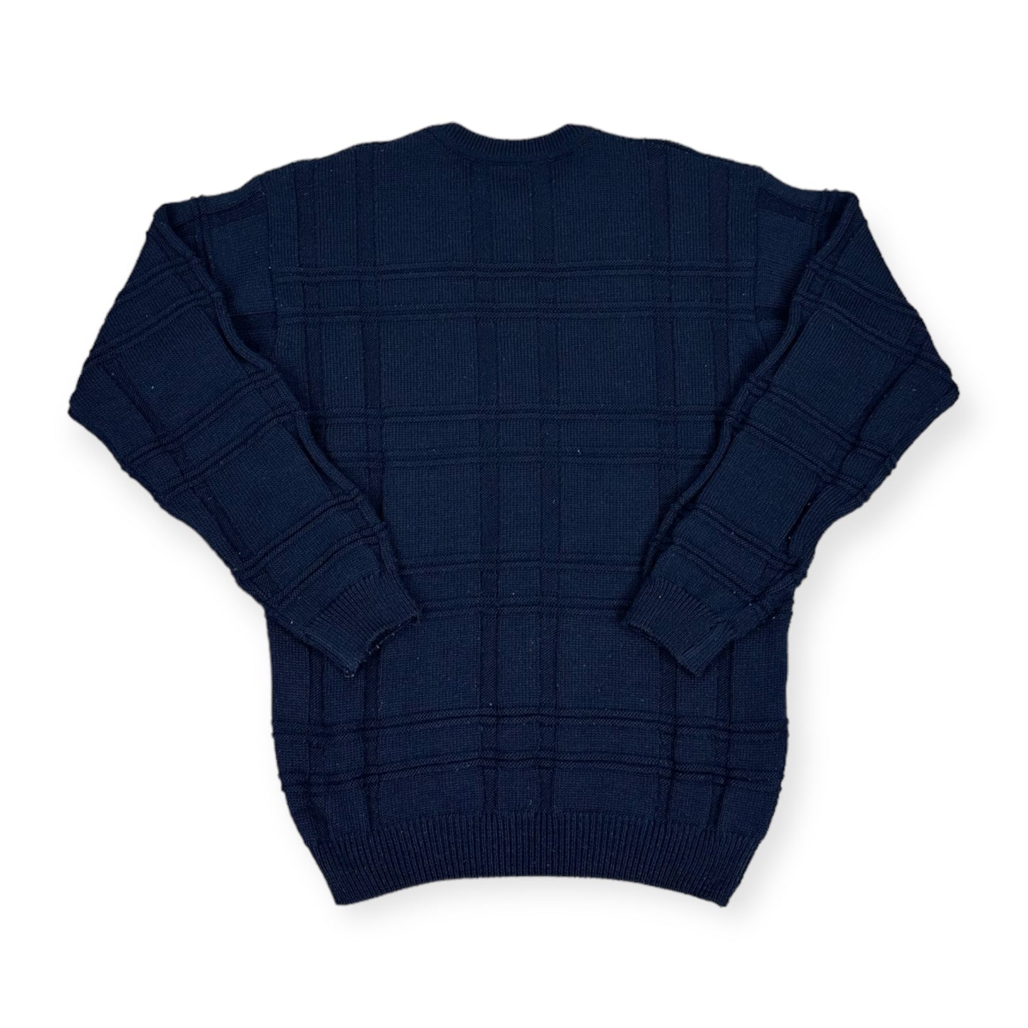 Lacoste Vintage navy blue knit Sweatshirt