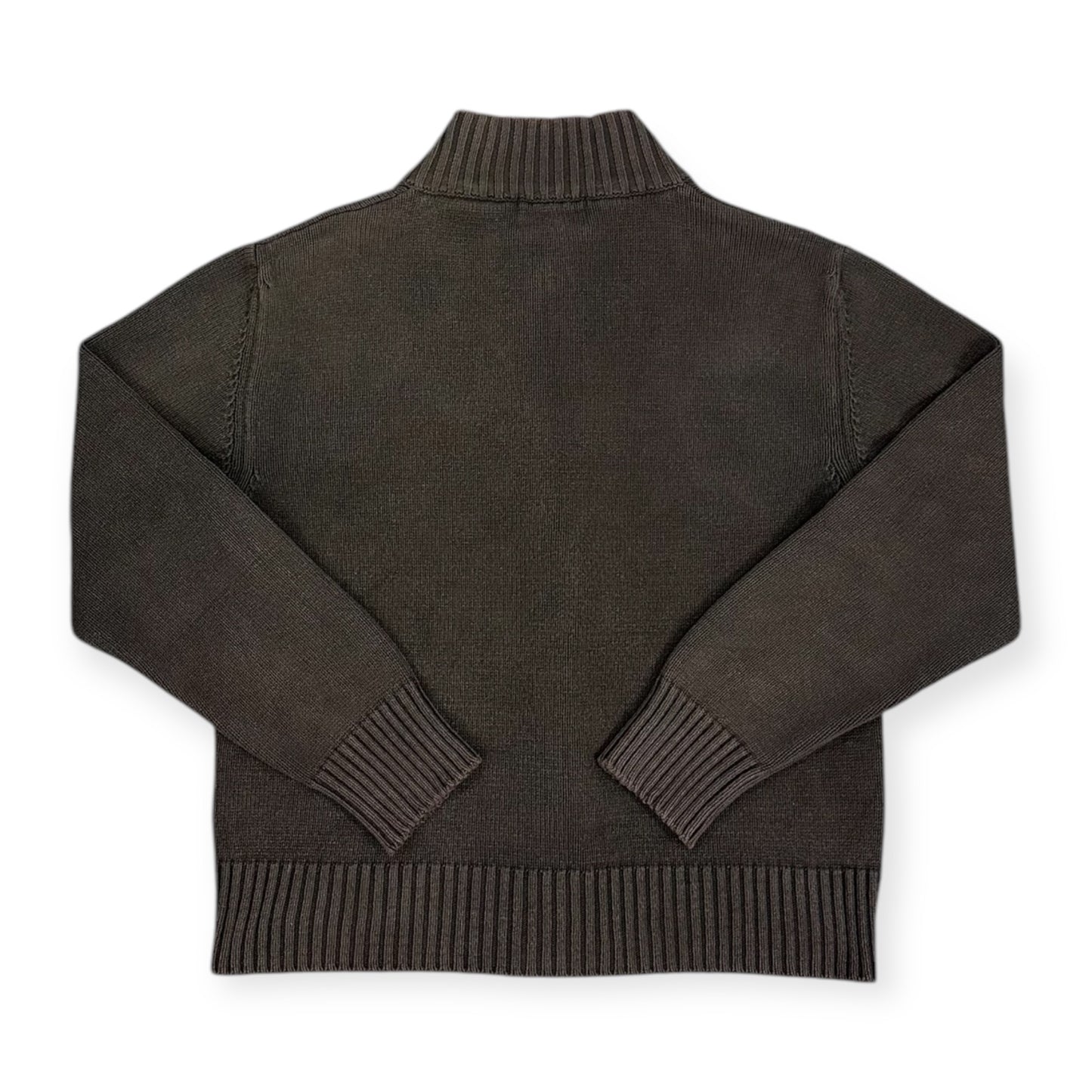 Burberry Vintage brown knit Sweatjacket