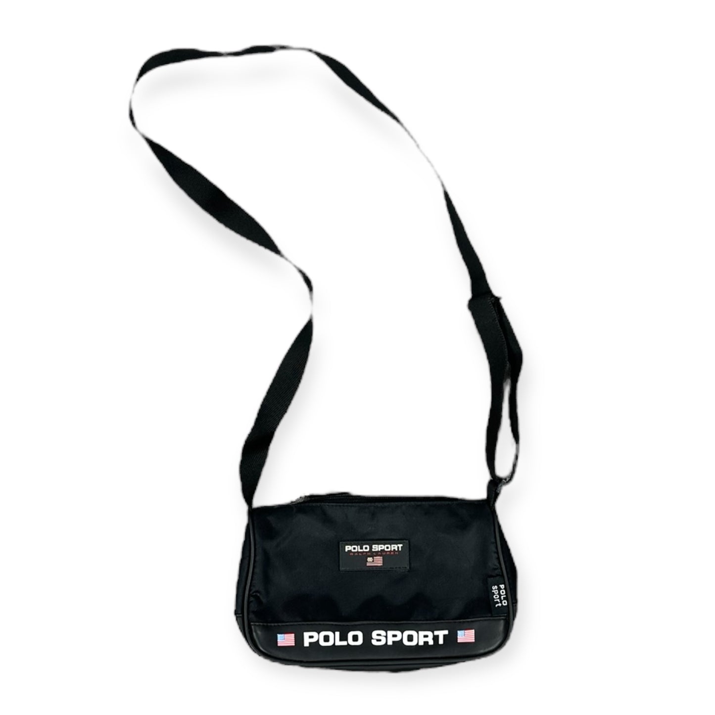 Ralph Lauren Polo Sport Vintage black Messenger Bag