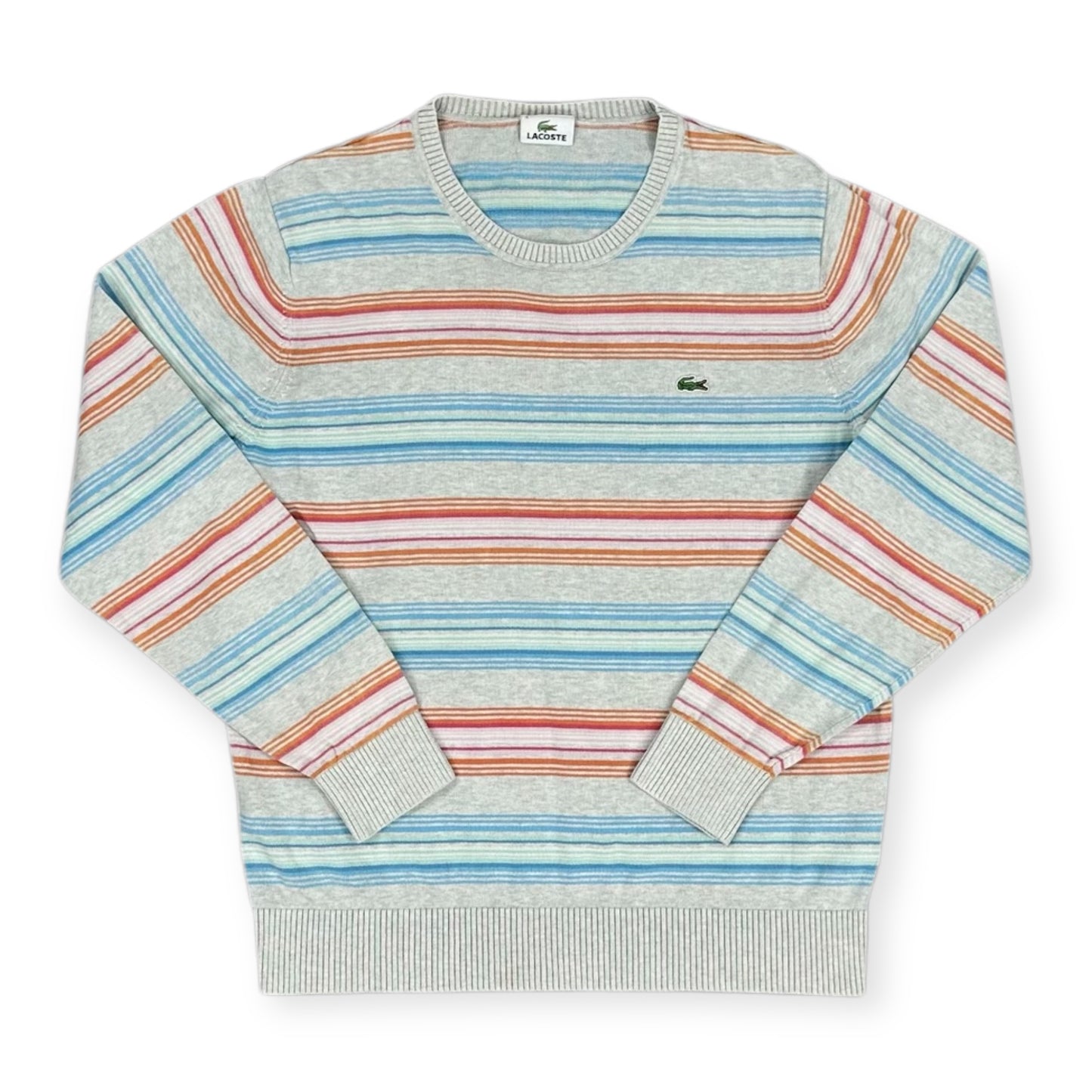 Lacoste Vintage grey knit Longsleeve