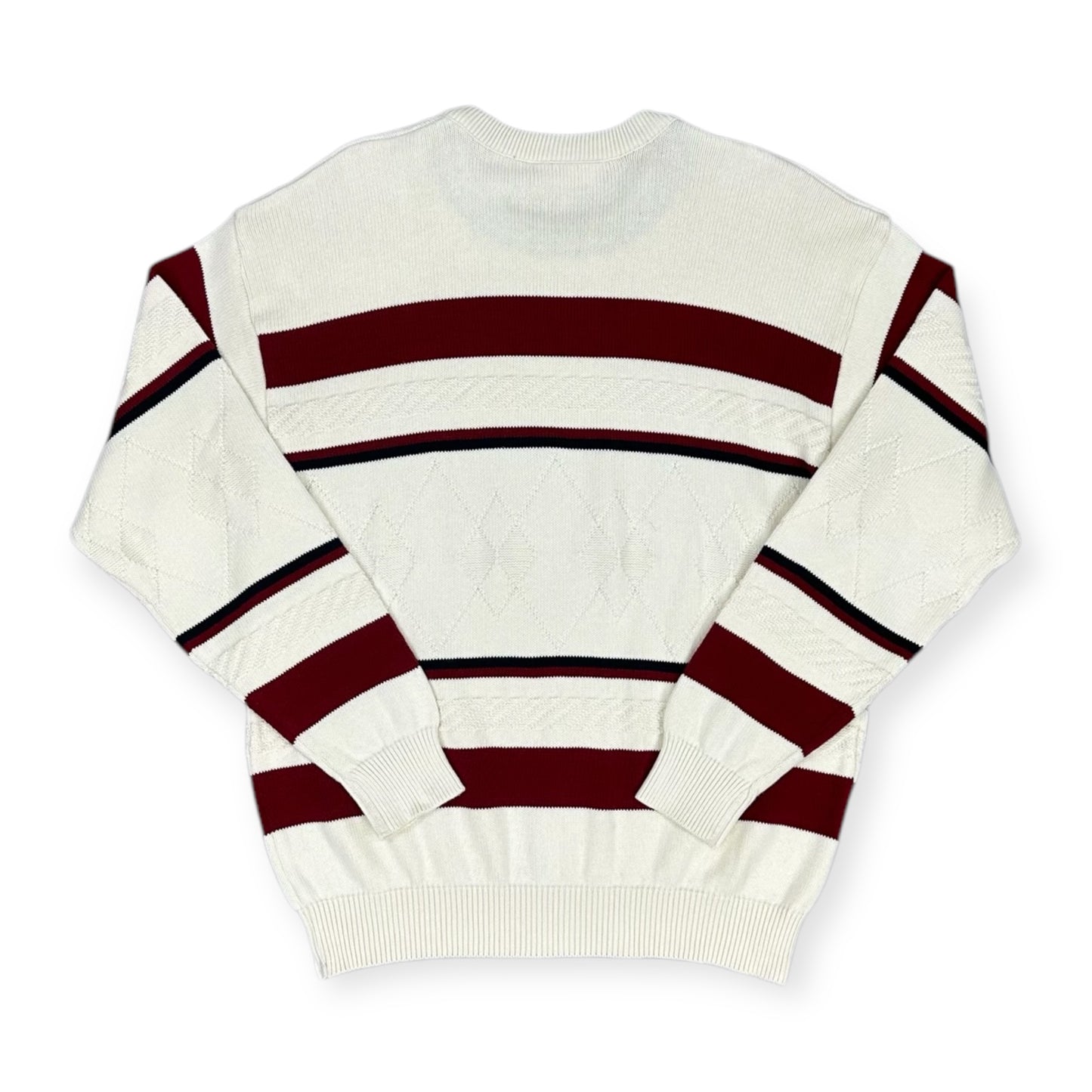 Lacoste Vintage creme knit Sweatshirt