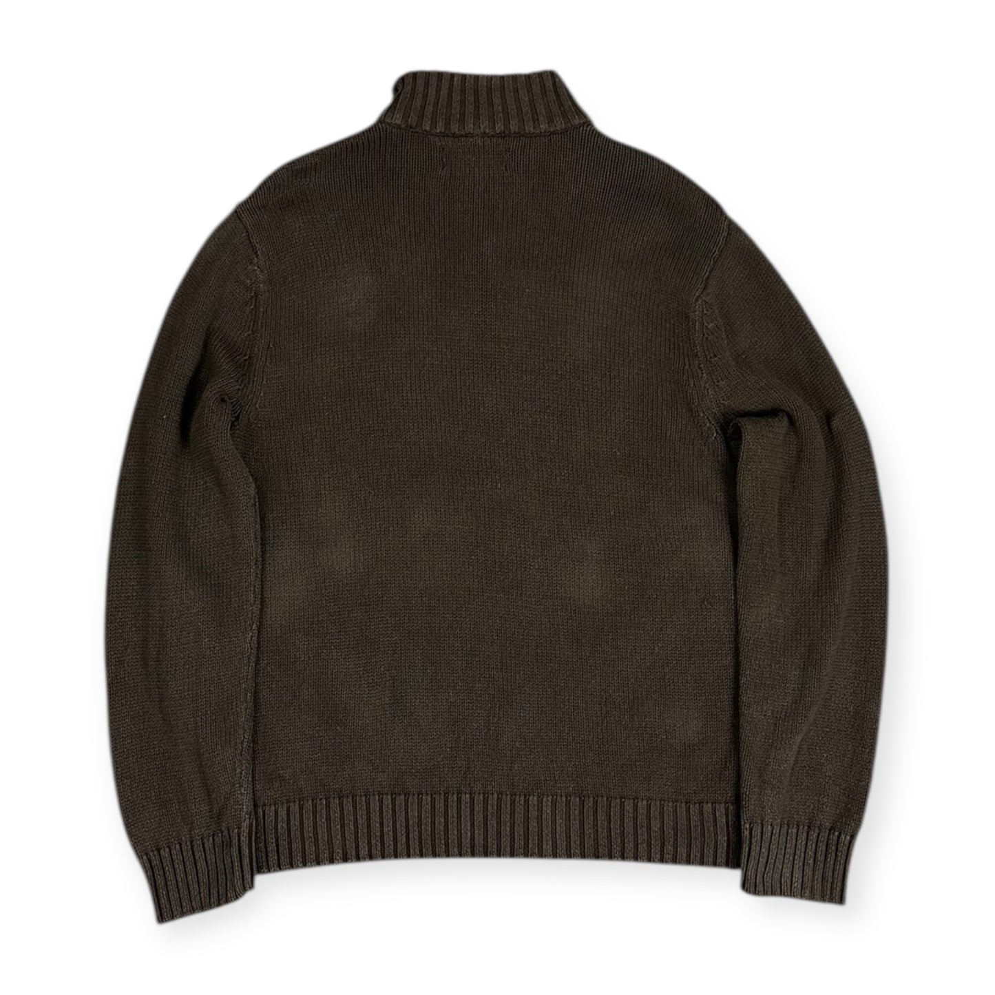 Chaps by Polo Ralph Lauren brown knit Sweatshirt