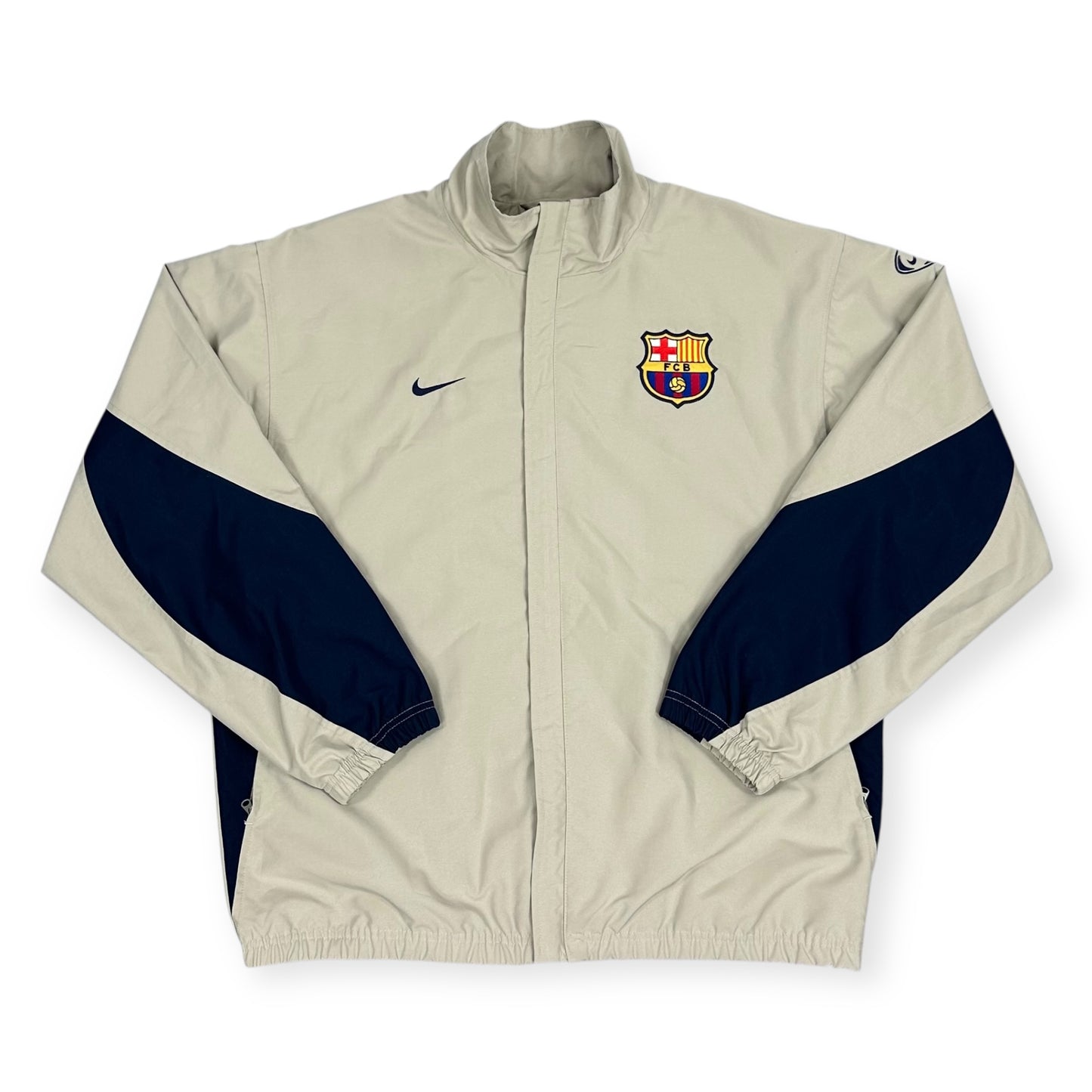 Nike Vintage beige FC Barcelona Trackjacket