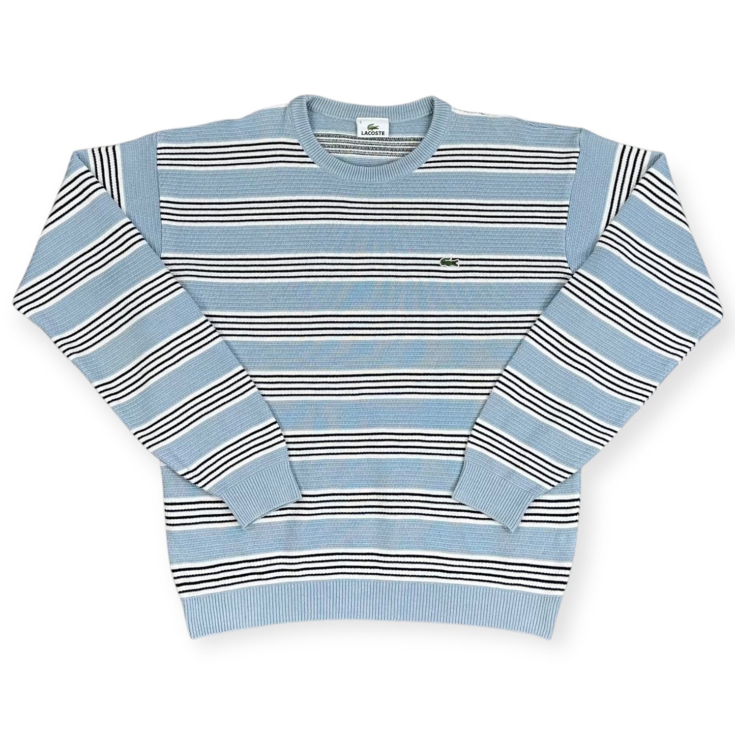 Lacoste Vintage babyblue knit Sweatshirt