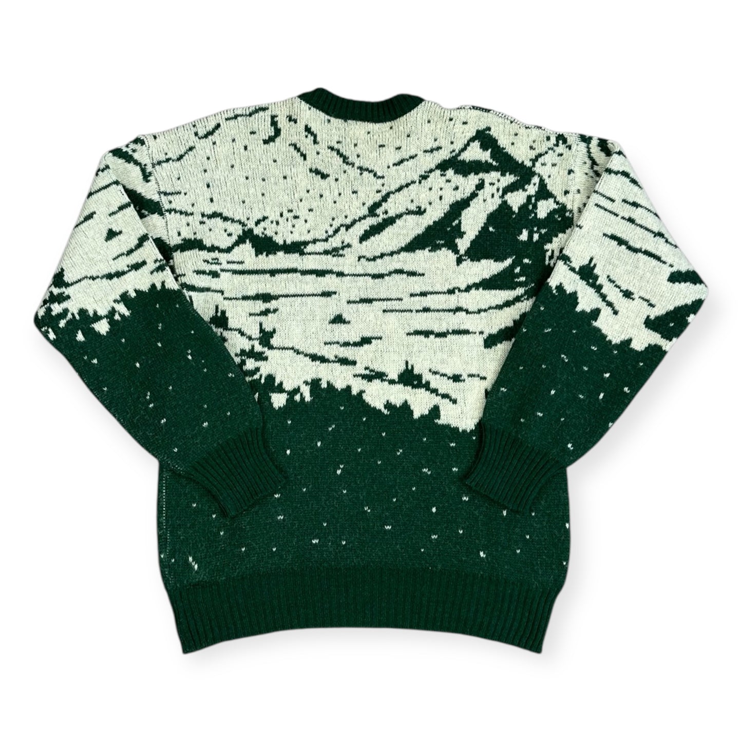 Lacoste Vintage green knit Sweatshirt