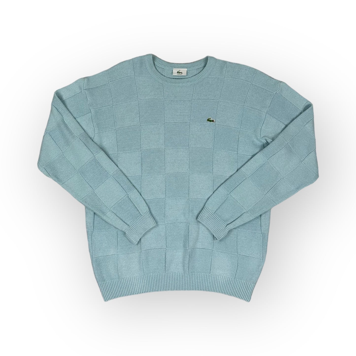 Vintage Lacoste babyblue knit Sweatshirt