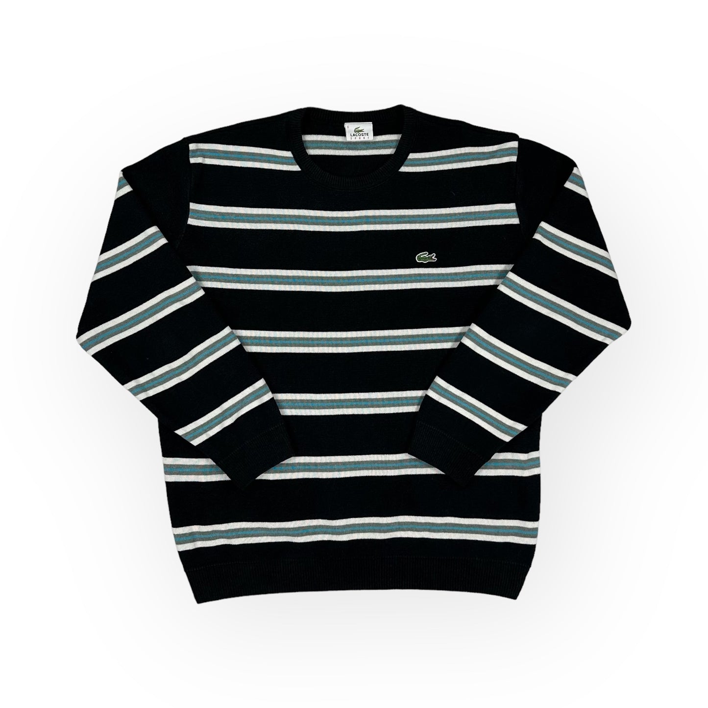 Lacoste Sport Vintage black knit Sweatshirt