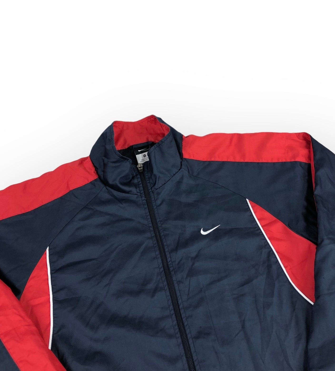 Vintage Nike navy blue Trackjacket