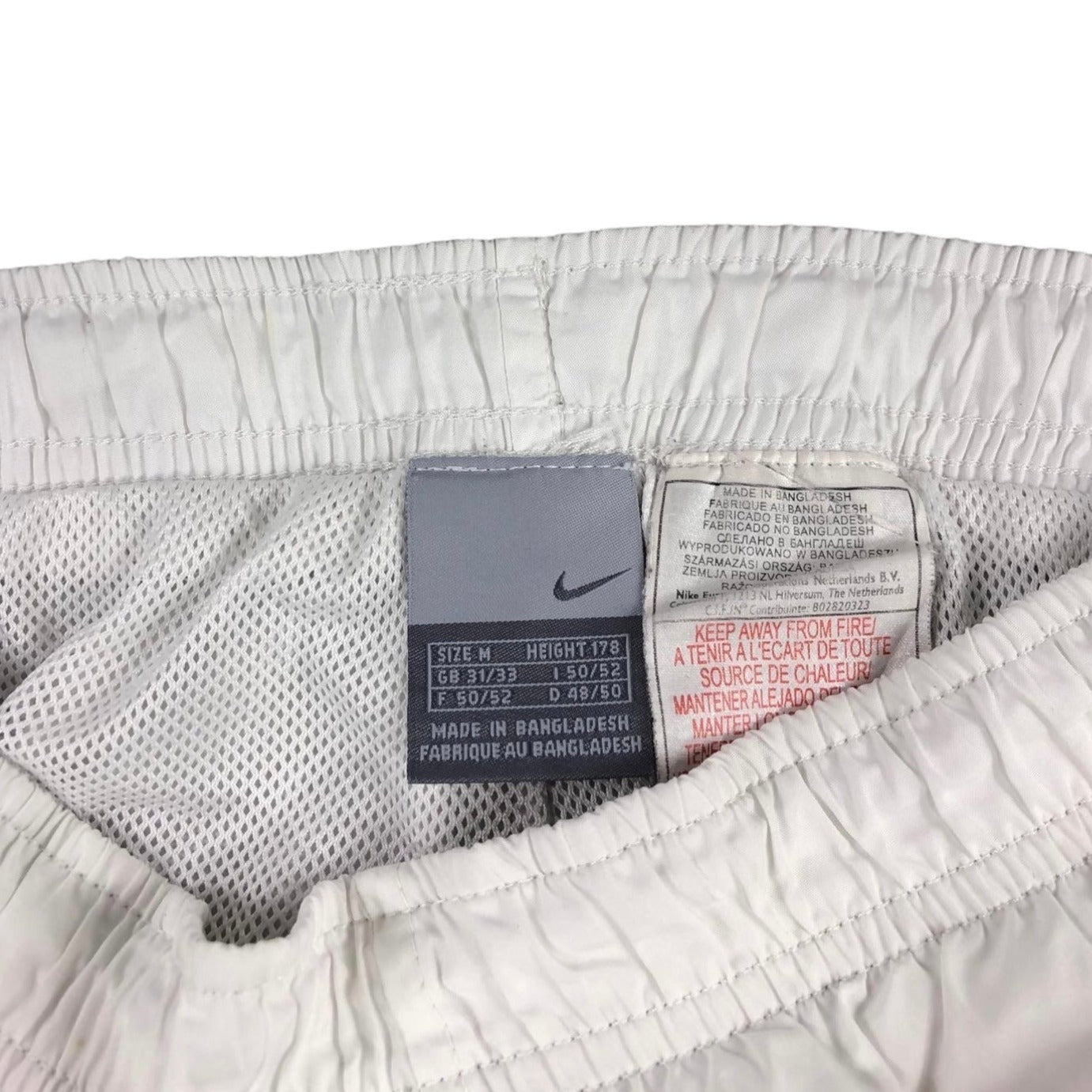 Nike Vintage white Trackpants
