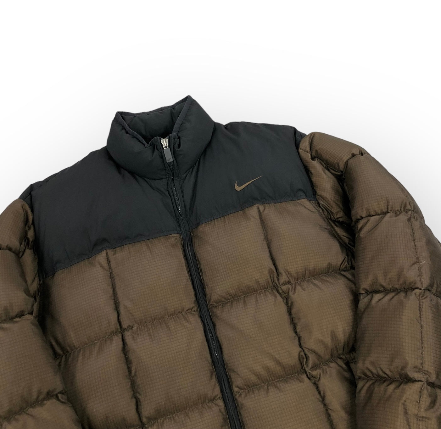 Vintage Nike brown Puffer Winter Jacket