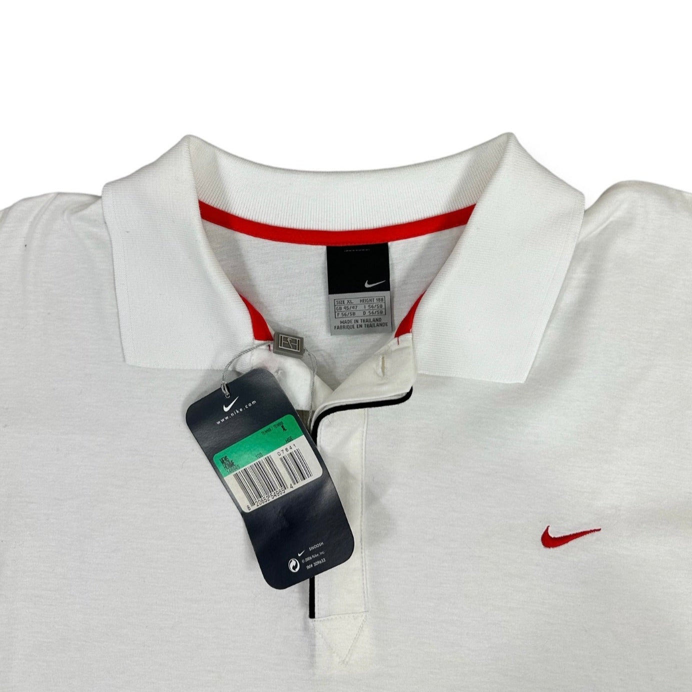 Vintage Nike white Polo Shirt