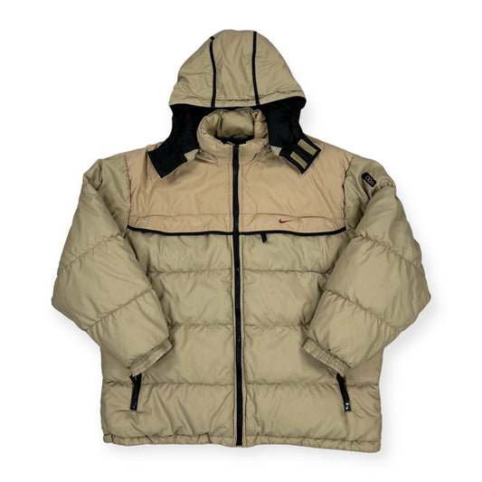 Nike Vintage beige down Jacket