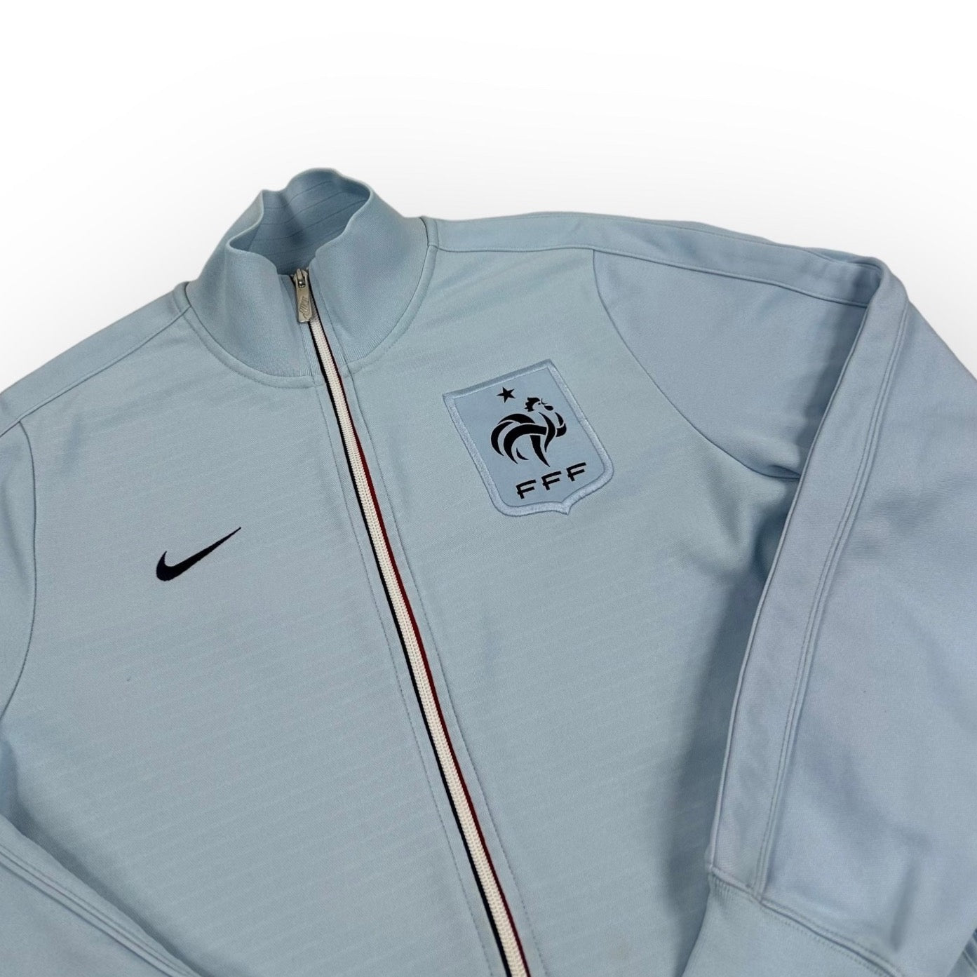 Nike Vintage France FFF babyblue Sweatjacket 2013/14