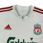 Adidas Vintage white Liverpool FC Jersey 2009/10