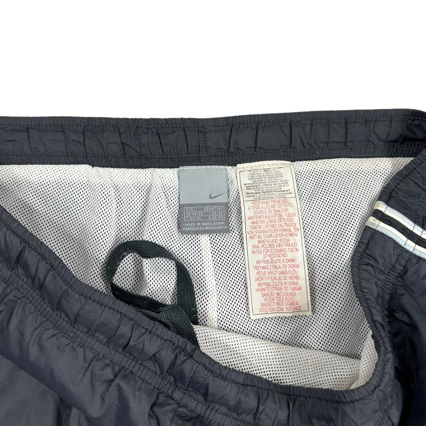 Nike Vintage black baggy Trackpants