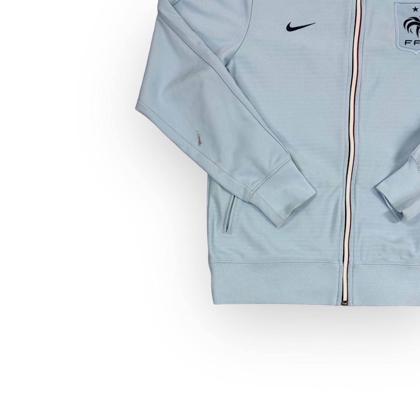 Nike Vintage France FFF babyblue Sweatjacket 2013/14