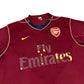 Nike Vintage burgundy red Arsenal FC Jersey