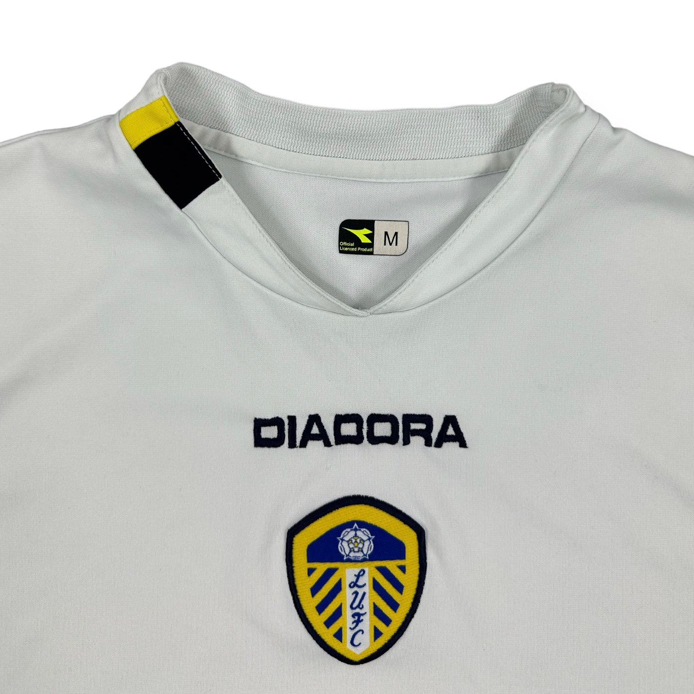 Diadora Vintage white Leeds United Jersey 2004/05