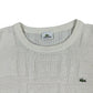 Lacoste Vintage white knit Sweatshirt