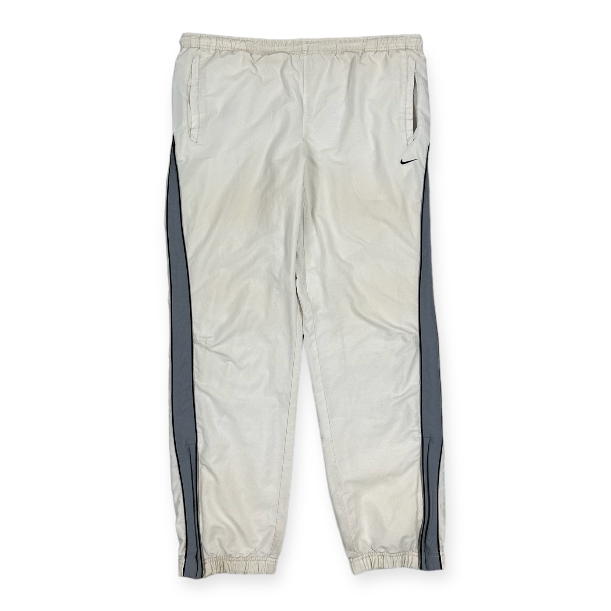 Nike Vintage white baggy Trackpants – le destin sportif