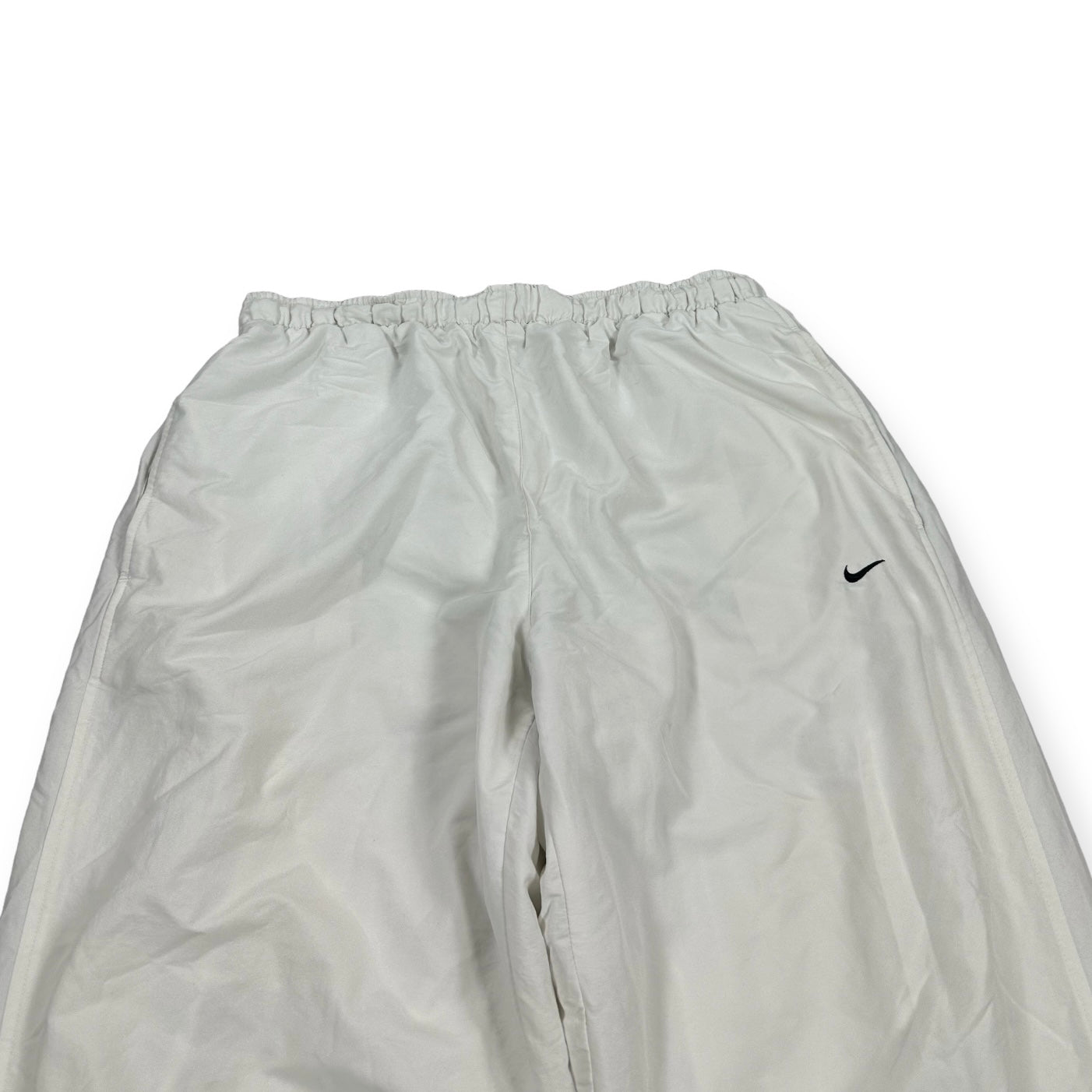 Nike Vintage white baggy Trackpants