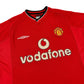 Umbro Vintage red Manchester United Jersey 2000/01