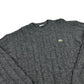 Lacoste Vintage dark grey knit Sweatshirt