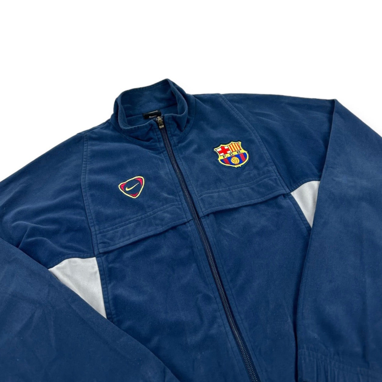 Nike Vintage FC Barcelona velours Trackjacket