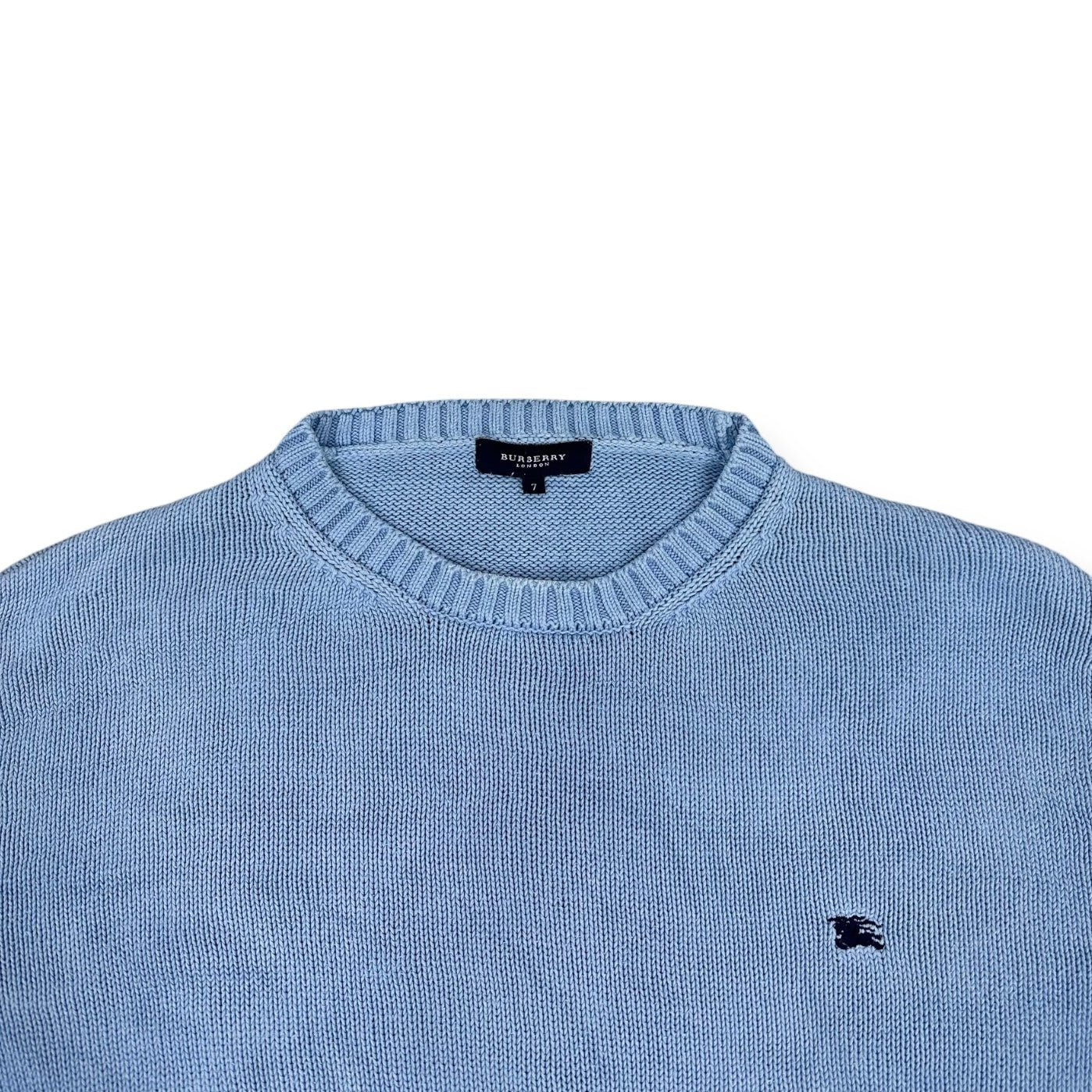 Burberry Vintage babyblue knit Sweatshirt