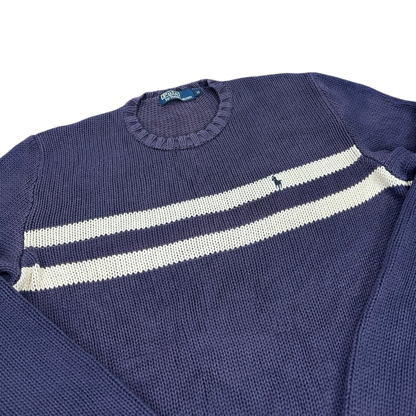 Polo Ralph Lauren Vintage navy blue knit Sweatshirt