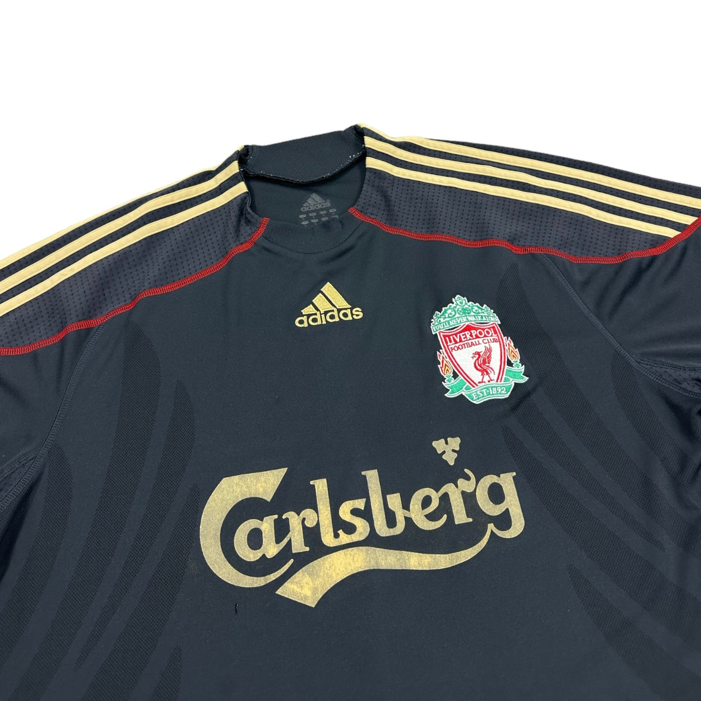 Adidas Vintage black Liverpool FC Jersey 2009/10