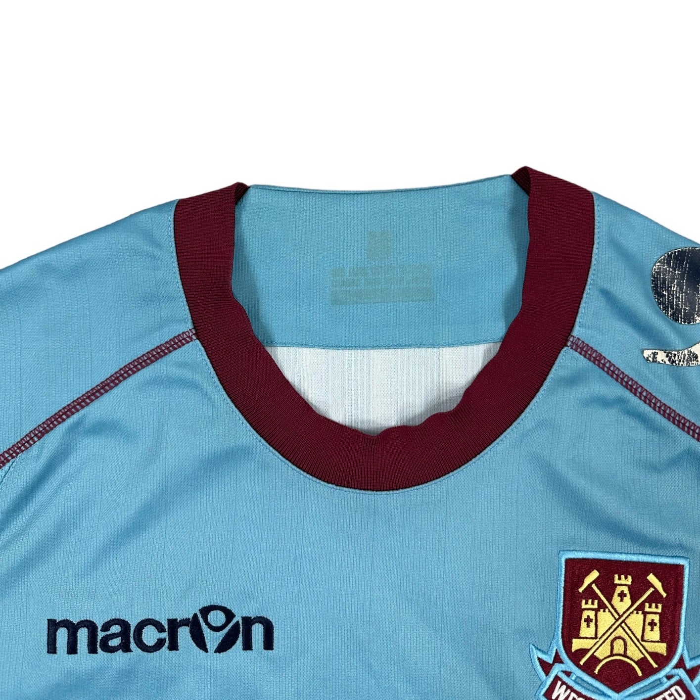 Macron Vintage babyblue West Ham United Jersey 2011/12