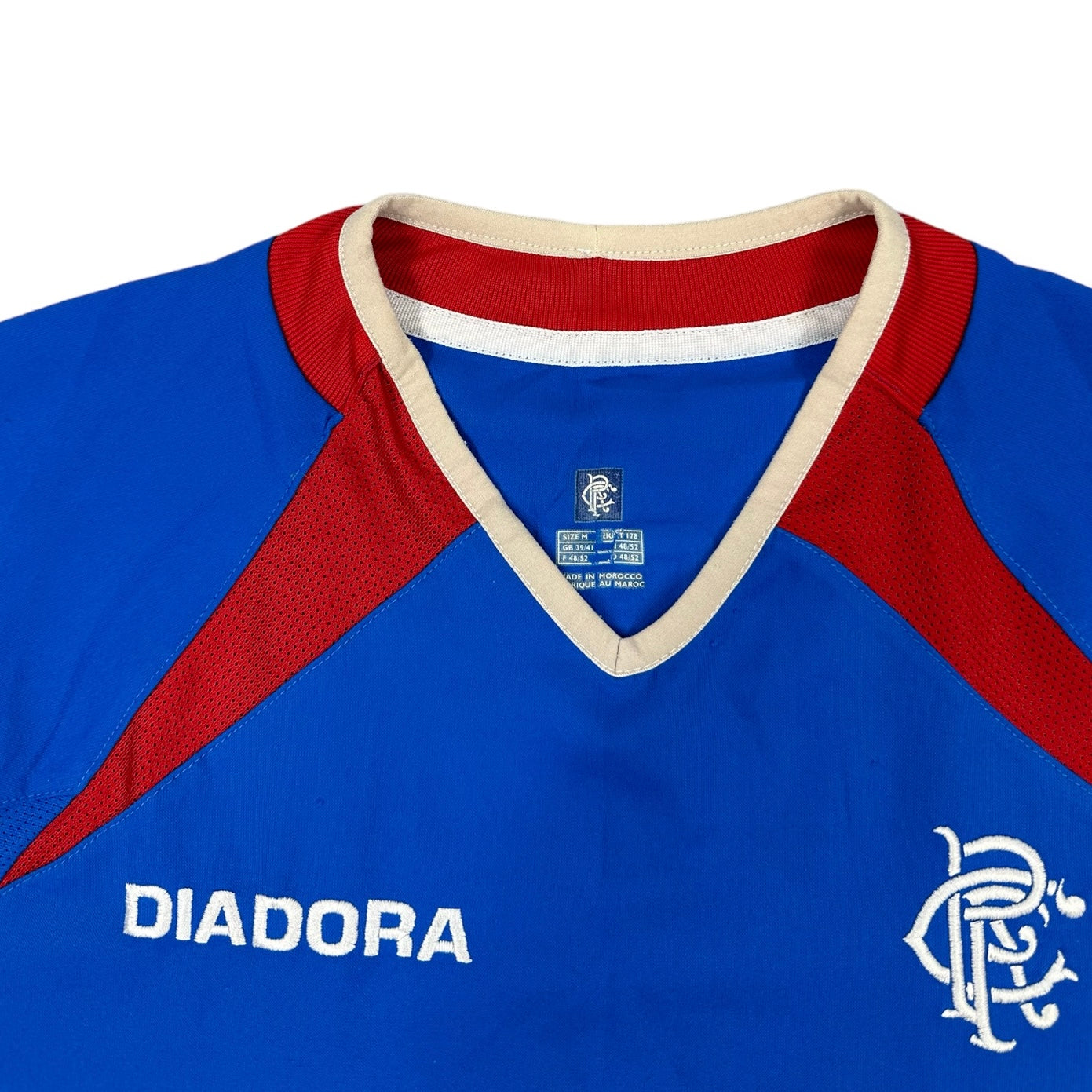 Diadora Vintage blue Glasgow Rangers Jersey 2003/04