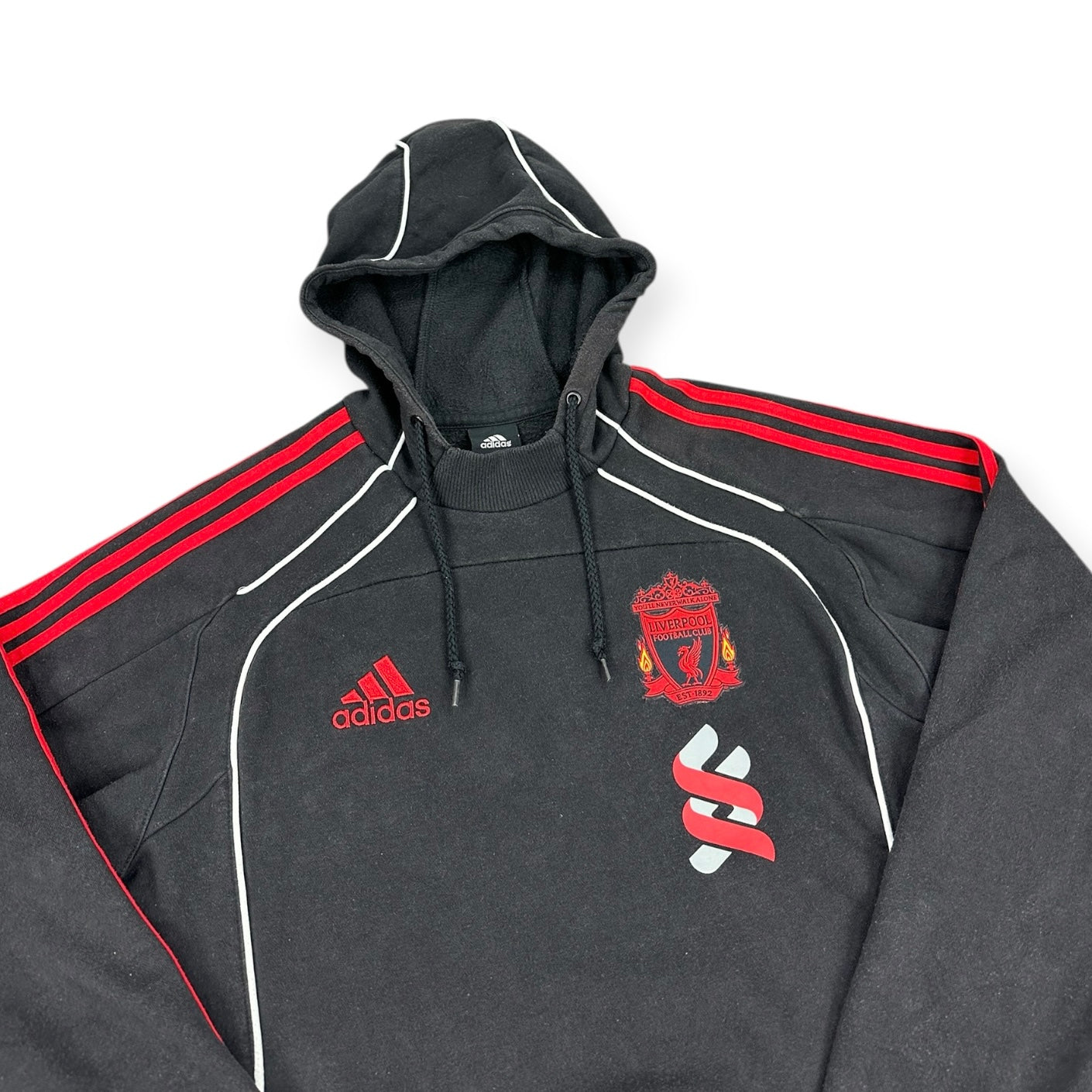 Adidas Vintage black FC Liverpool Hoodie 2010/12
