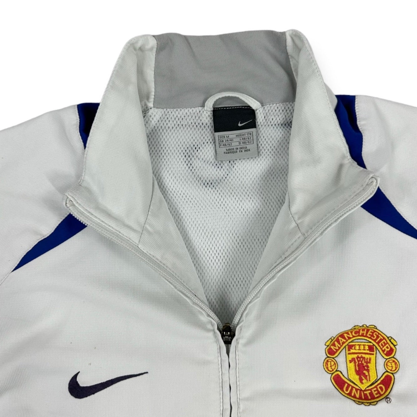 Nike Vintage white Manchester United Trackjacket