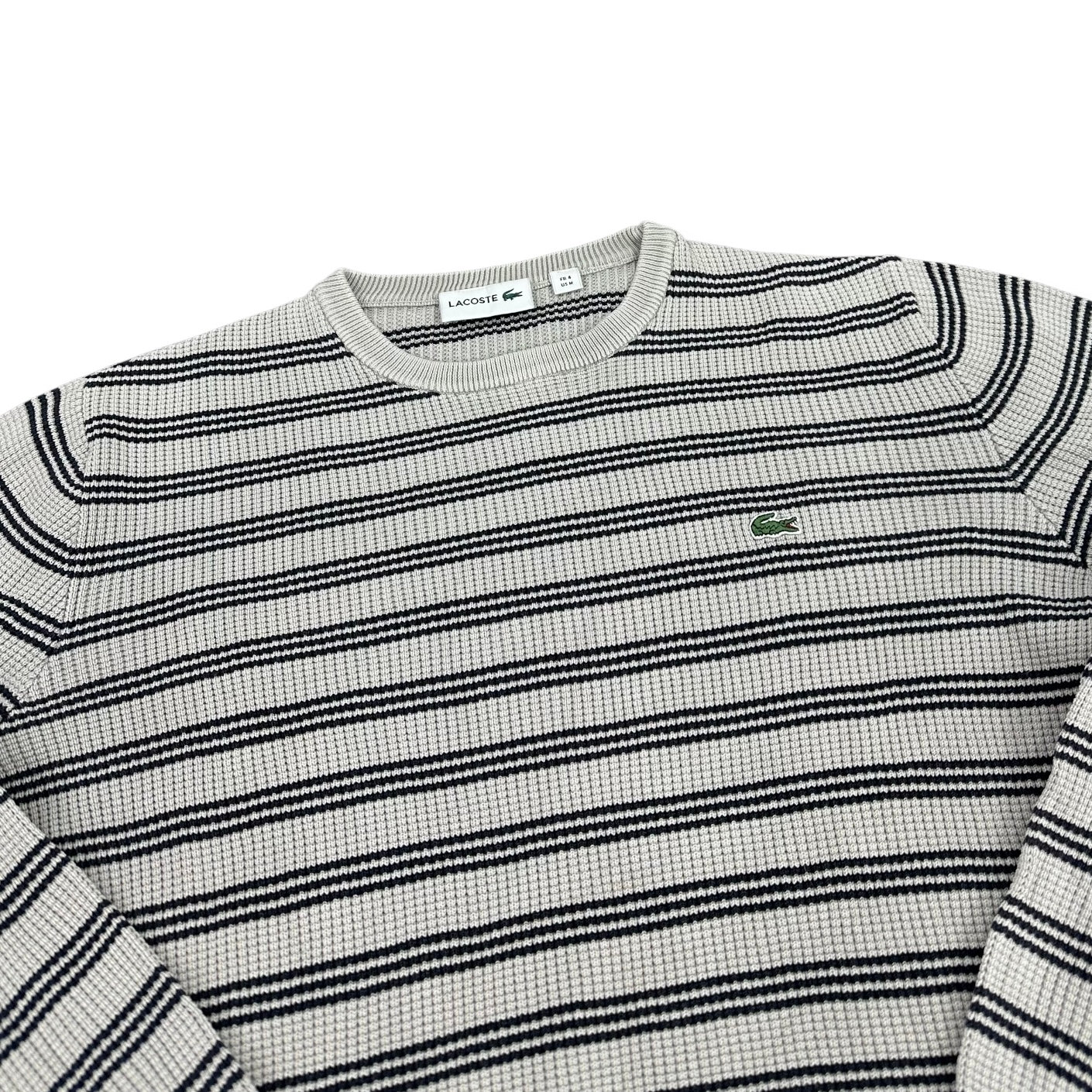 Lacoste Vintage grey knit Sweatshirt