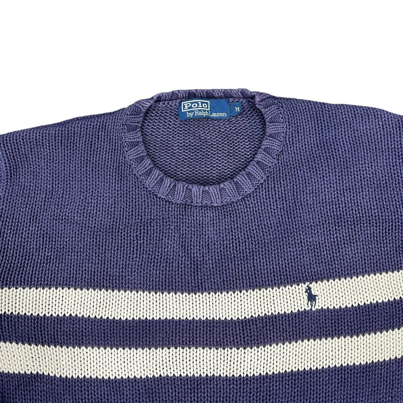 Polo Ralph Lauren Vintage navy blue knit Sweatshirt