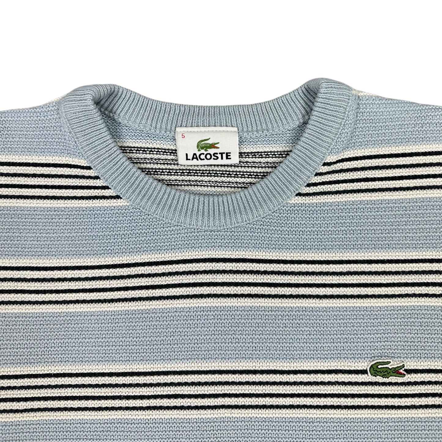 Lacoste Vintage babyblue knit Sweatshirt