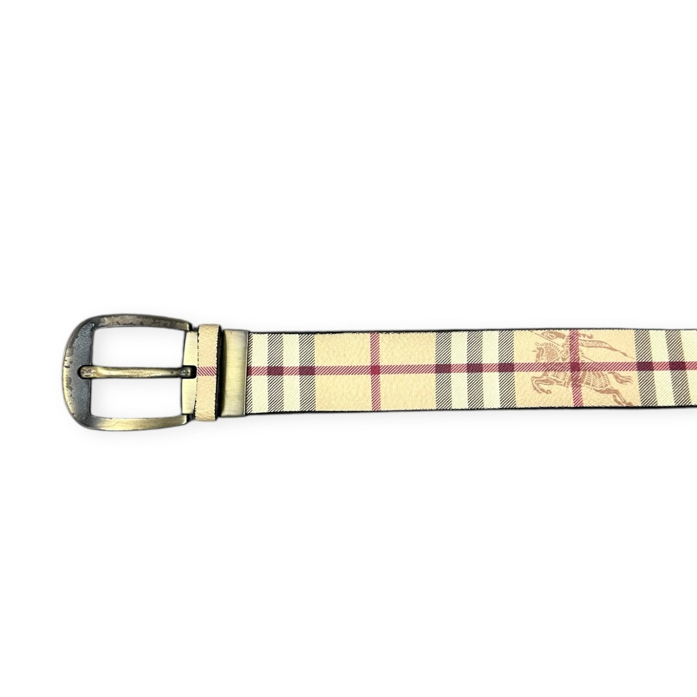 Burberry Vintage beige leather belt