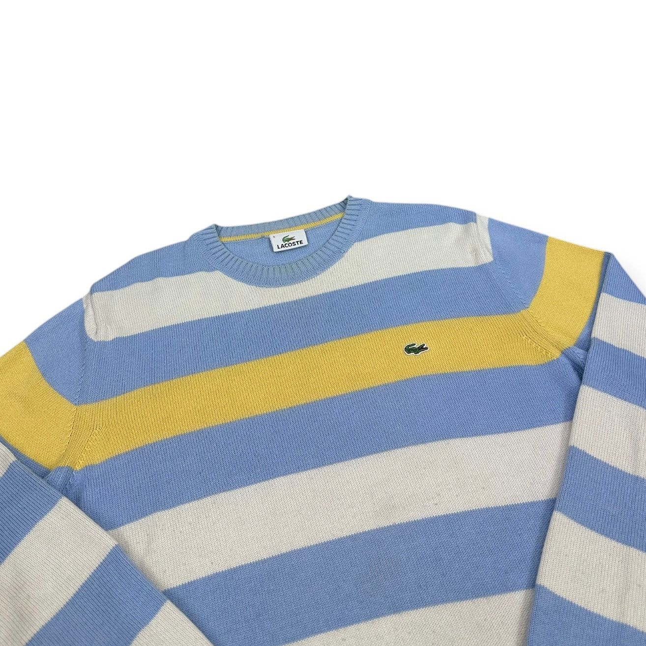 Lacoste Vintage babyblue knit Sweatshirt