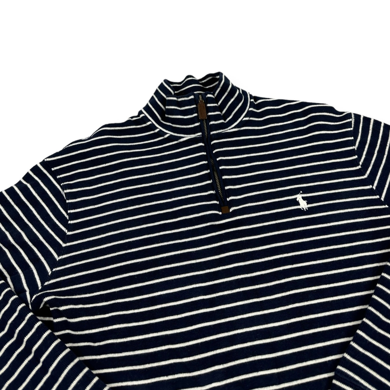 Polo Ralph Lauren Vintage navy blue half zip Sweatshirt